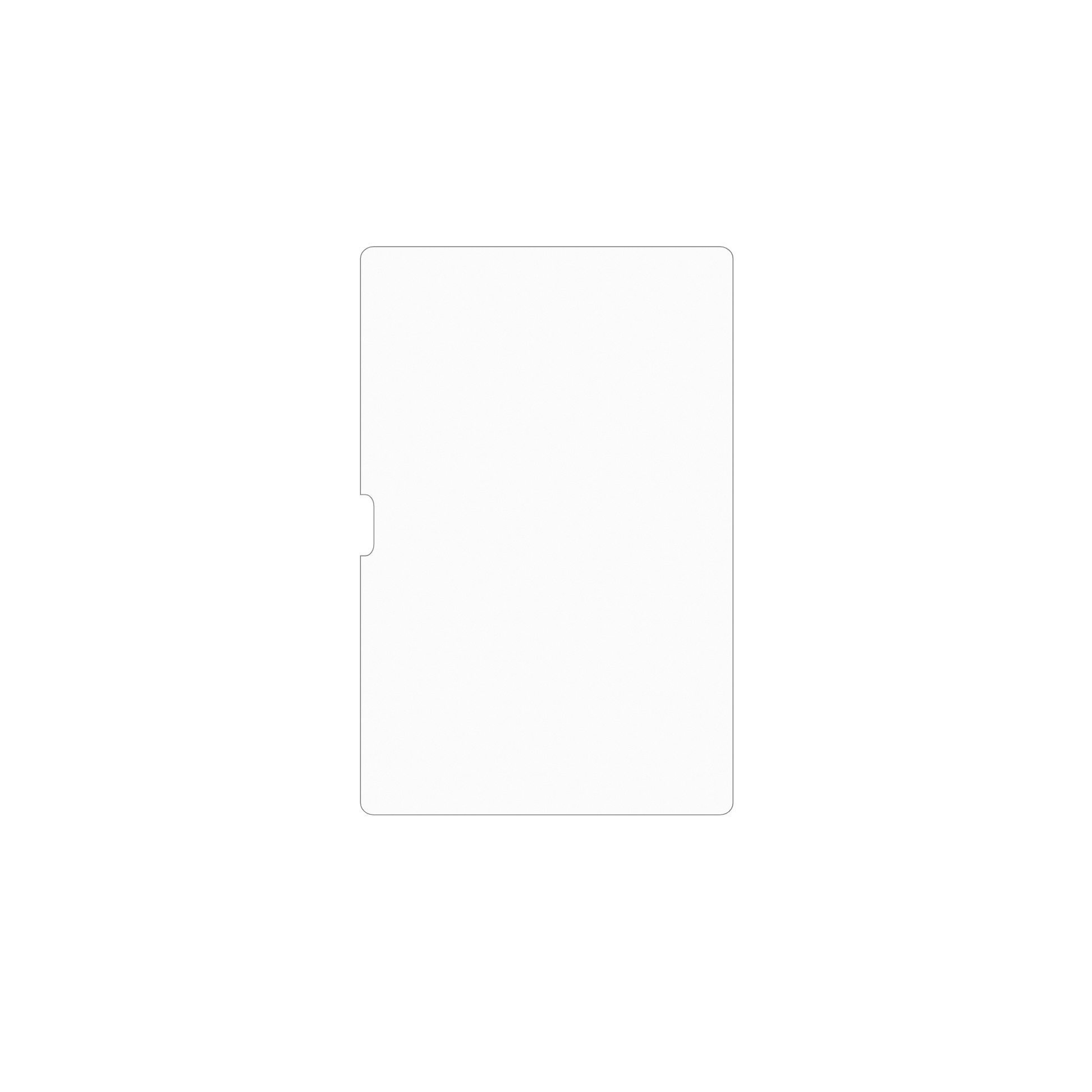 dipos Displayschutz für ulefonetab a10, mattierte Oberfläche, geringe Dicke und perfekte Passform