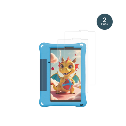 ulefonetab a9 pro kids mit aufgebrachter dipos Panzerfolie, die lästige Fingerabdrücke minimiert