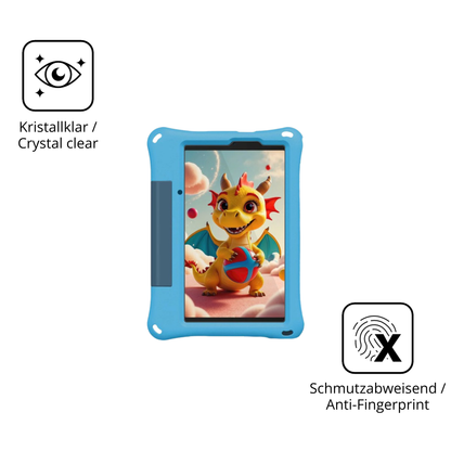 Flexible TPU-Folie passend zugeschnitten für ulefonetab a9 pro kids, vollständige Abdeckung