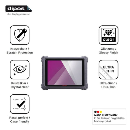 2x Screen Protector for Autel MaxiSys MS909 Protection Crystal Clear dipos