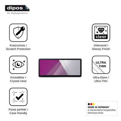 2x Screen Protector for CarpodGo T4 Plus Protection Crystal Clear dipos