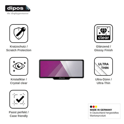 2x Screen Protector for Carpuride W619B Protection Crystal Clear dipos