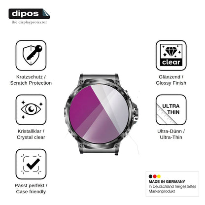 6x Screen Protector for Deedlite Zeus 2.0 Protection Crystal Clear dipos