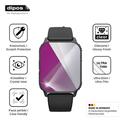 6x Screen Protector for DIVOAZBVO TK29 Protection Crystal Clear dipos