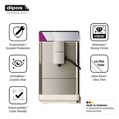 2x Screen Protector for Dreame Ecceluxe Slim Protection Crystal Clear dipos