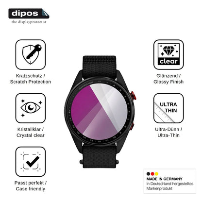 6x Screen Protector for Garmin Approach S72 47mm Protection Crystal Clear dipos