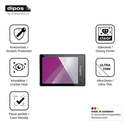 4x Screen Protector for Jadfezy Action Cam K-06 Protection Crystal Clear dipos