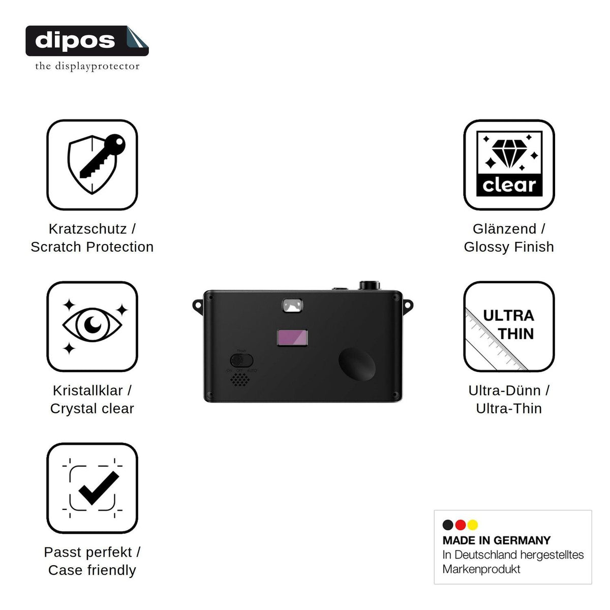 4x Screen Protector for MaxMango D53 Protection Crystal Clear dipos