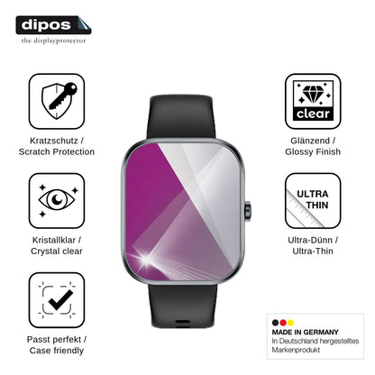 6x Screen Protector for MFVLP D16 Protection Crystal Clear dipos