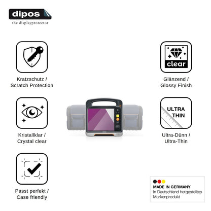 2x Screen Protector for Mindray Beneheart DX Protection Crystal Clear dipos