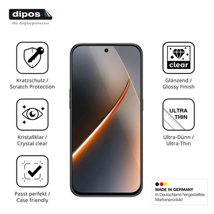 Displayschutz hergestellt in Deutschland, höchste Qualität made in Germany