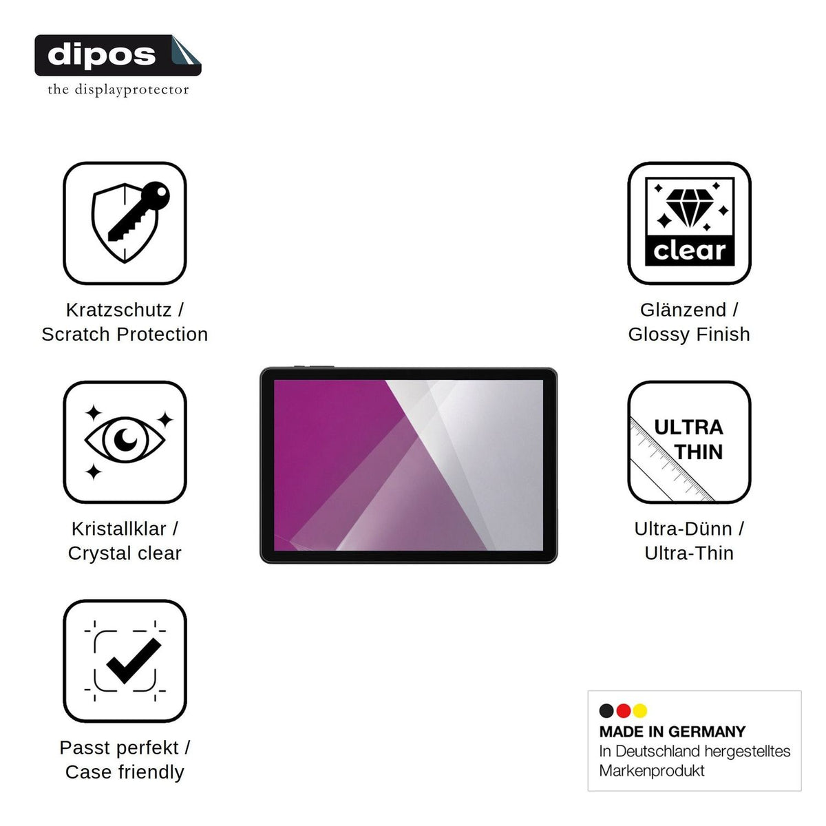 2x Screen Protector for Paaxoo A20 Plus Protection Crystal Clear dipos