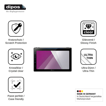 2x Screen Protector for Pioneer SPH-EVO107DAB-C-D7 Protection Crystal Clear dipos