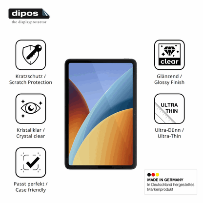 Displayschutz hergestellt in Deutschland, höchste Qualität made in Germany