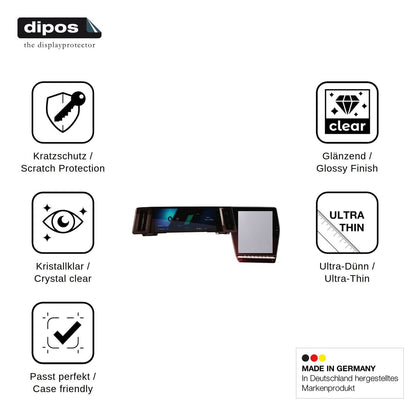 2x Screen Protector for Renault Austral openR Link 12 Protection Crystal Clear dipos