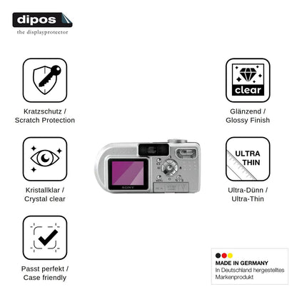 4x Screen Protector for Sony Cyber-Shot DSC-P8 Protection Crystal Clear dipos