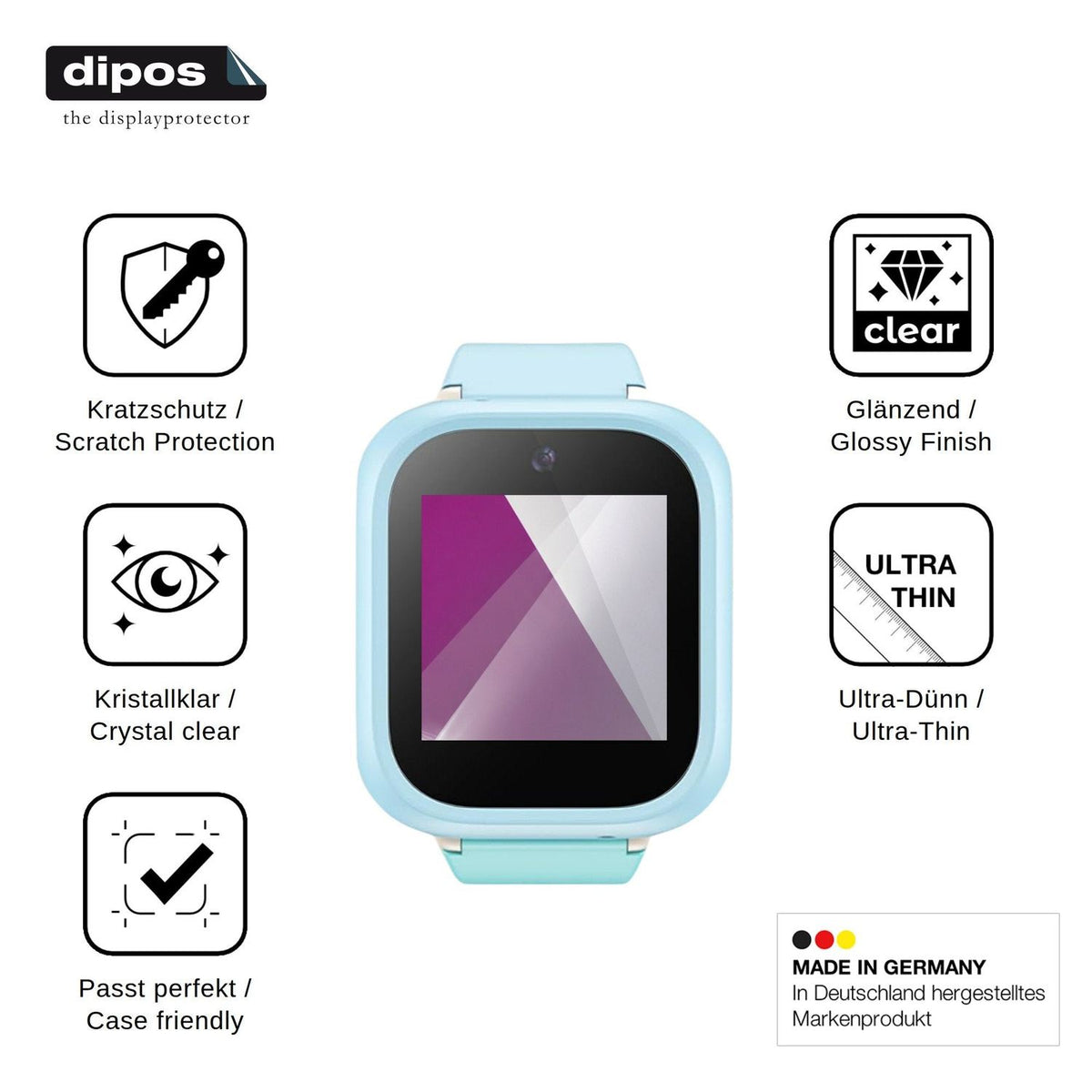 6x Screen Protector for TCL K5 Protection Crystal Clear dipos
