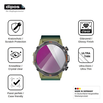 6x Screen Protector for WalkerFit Motion 6 Protection Crystal Clear dipos