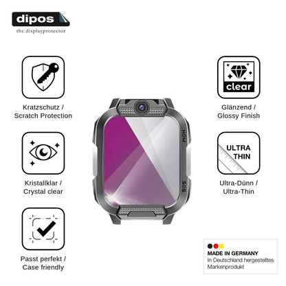 6x Screen Protector for whraills 001-BAK Protection Crystal Clear dipos