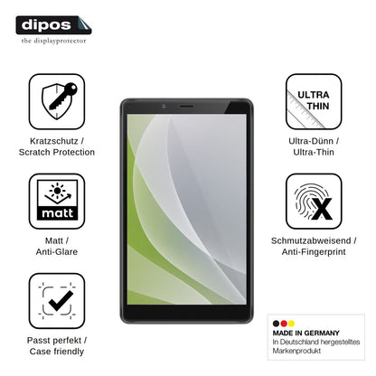 2x Screen Protector for Amoi Xiaxin P300 Max Protection Anti Glare dipos