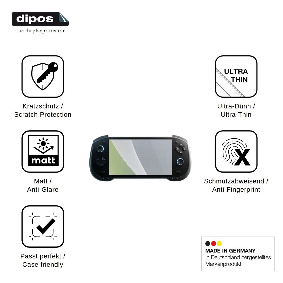 4x Screen Protector for Arc X1 Protection Anti Glare dipos