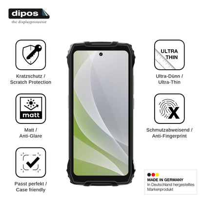 4x Screen Protector for Ausriray PILOT 3 Protection Anti Glare dipos