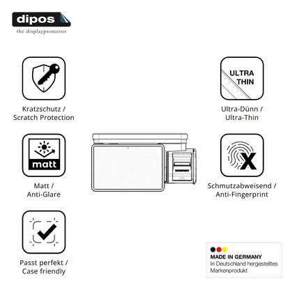 Besonders flexibler Displayschutz mit Anti-Shock-Schicht im Materialmix