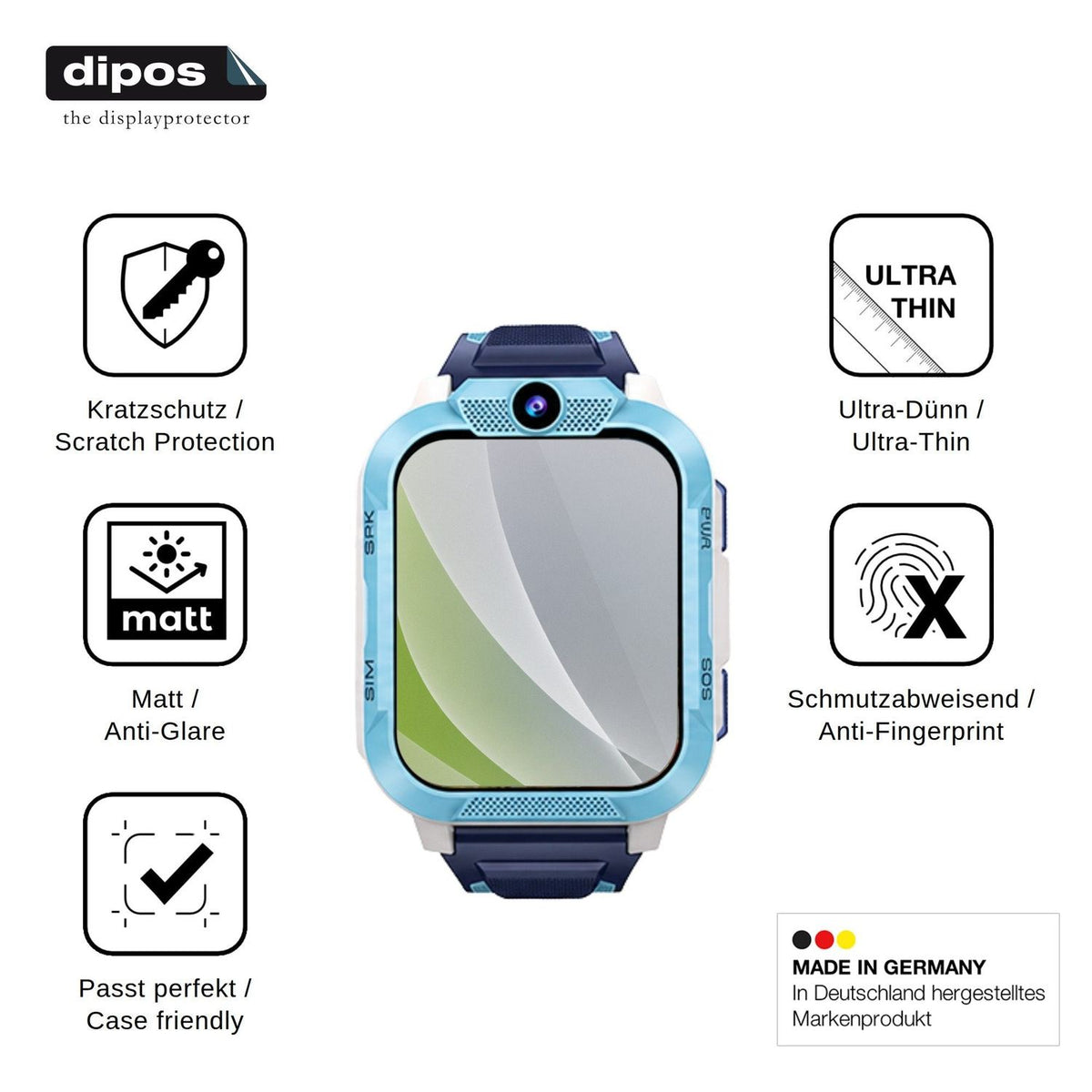 6x Screen Protector for Blackview Z40 Pro Protection Anti Glare dipos