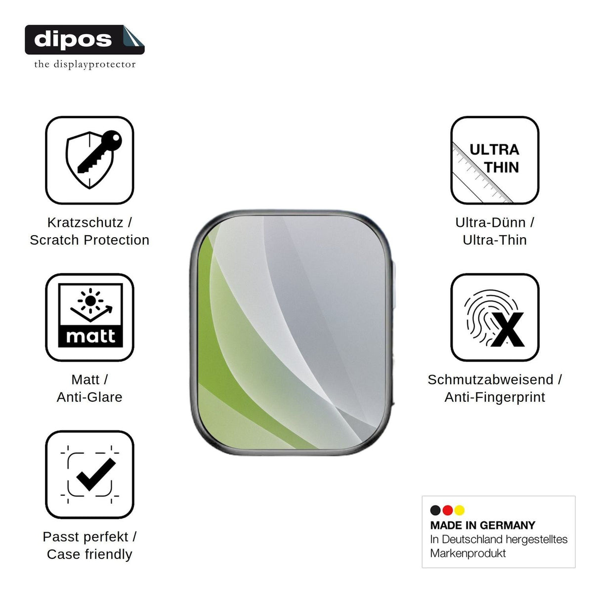 6x Screen Protector for BP Doctor M7000 Protection Anti Glare dipos