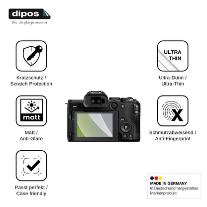 4x Screen Protector for Canon EOS R8 Mark II Protection Anti Glare dipos