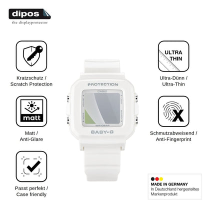 6x Screen Protector for Casio Baby-G BGD-10 Protection Anti Glare dipos