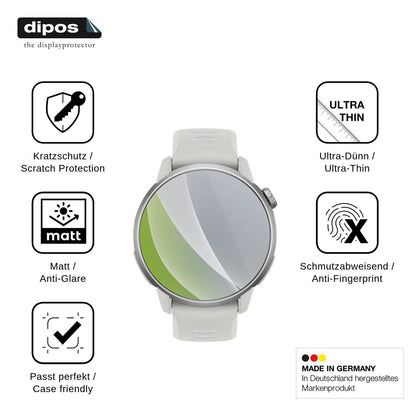 6x Screen Protector for COROS Pace 4 Pro Protection Anti Glare dipos