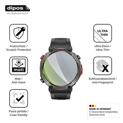 6x Screen Protector for Doomixs P50BK Protection Anti Glare dipos