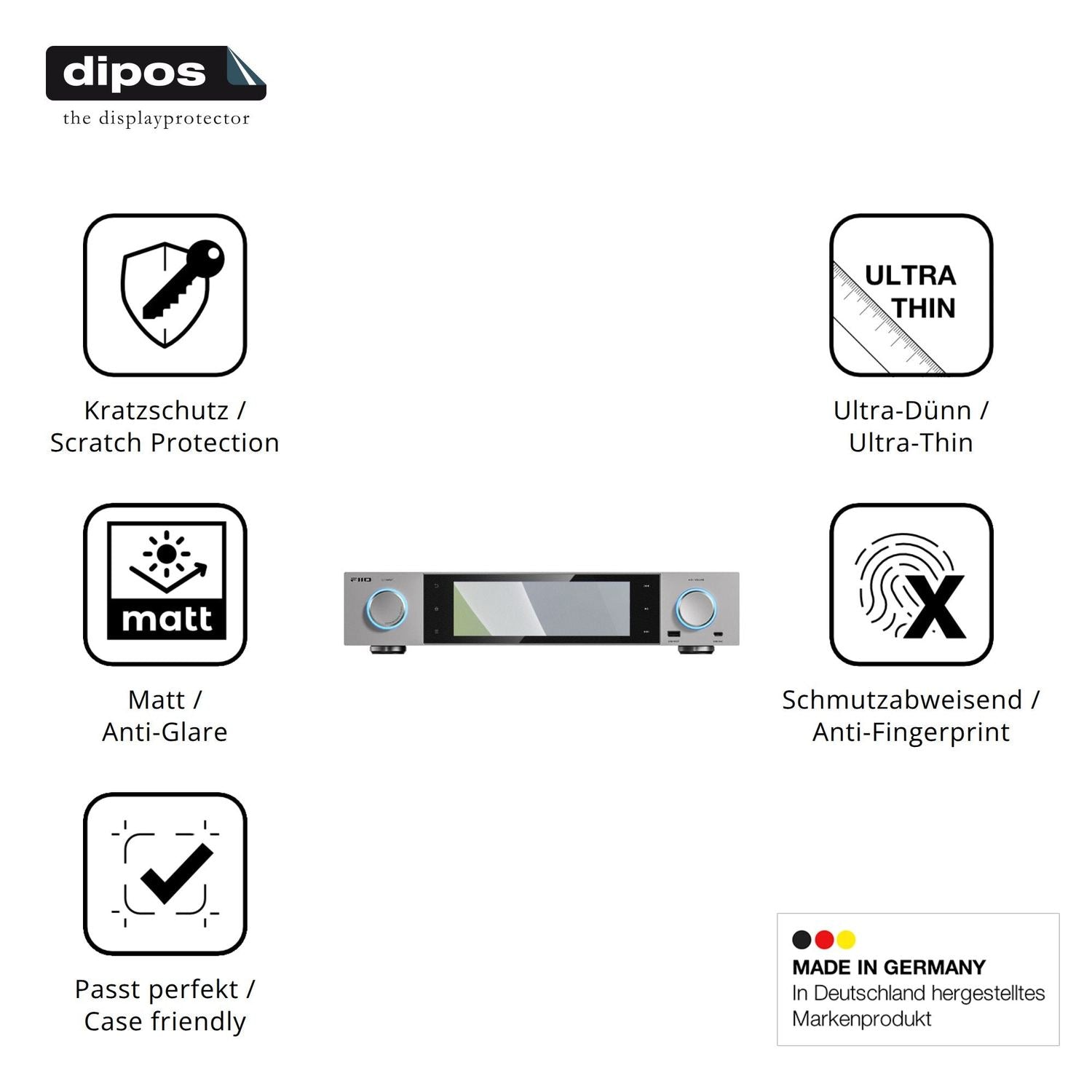 Displayschutz hergestellt in Deutschland, höchste Qualität made in Germany