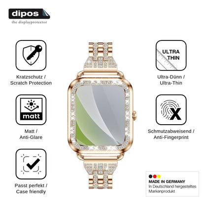 6x Screen Protector for Fitonyo Smartwatch 1.29 Protection Anti Glare dipos
