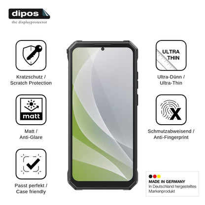 4x Screen Protector for Fossibot F125 Protection Anti Glare dipos