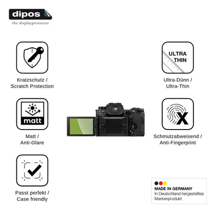 4x Screen Protector for Fujifilm X-H2 Protection Anti Glare dipos