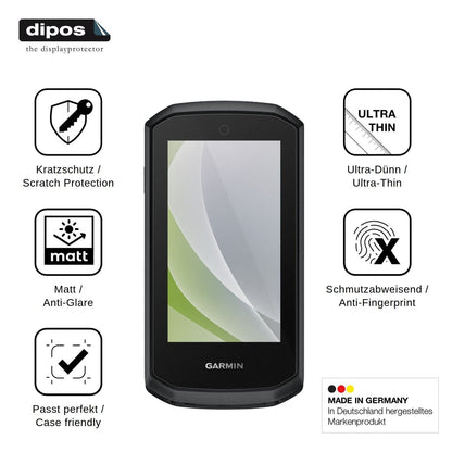 2x Screen Protector for Garmin Edge Explore 3 Protection Anti Glare dipos