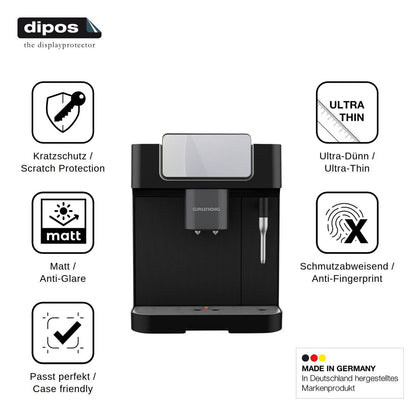 2x Screen Protector for Grundig KVA 6230 Protection Anti Glare dipos