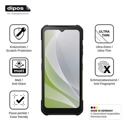 4x Screen Protector for Hammer Construction 3 5G Protection Anti Glare dipos