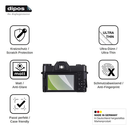 4x Screen Protector for Hojocojo CDR10 Protection Anti Glare dipos