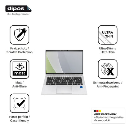 2x Screen Protector for HP EliteBook x360 1030 G8 13.3 Protection Anti Glare dipos