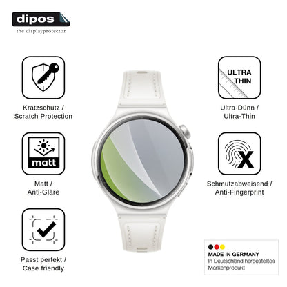 6x Screen Protector for Huawei Watch 6 42mm Protection Anti Glare dipos