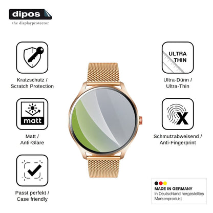6x Screen Protector for idomars 68or Protection Anti Glare dipos