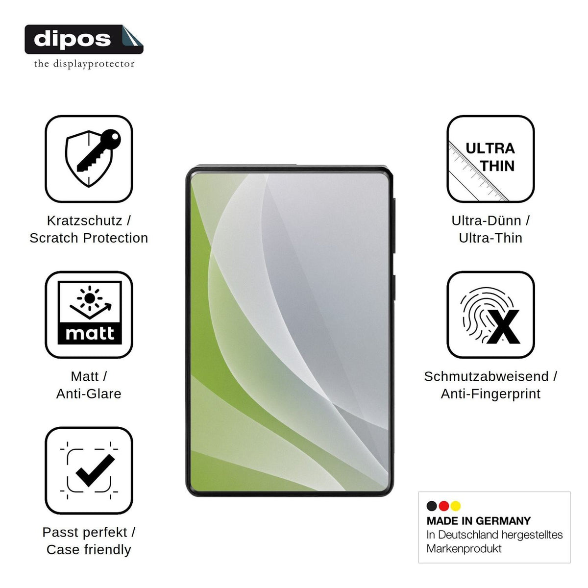 4x Screen Protector for Joueainou M9-09 Protection Anti Glare dipos