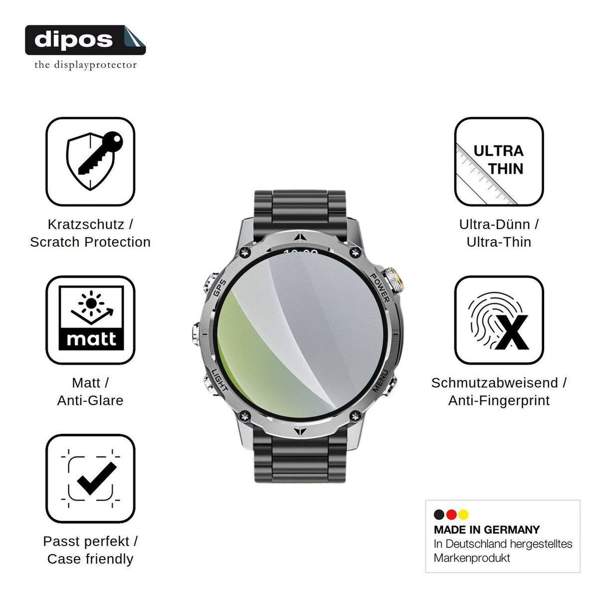 6x Screen Protector for Karchilor AK-102 Protection Anti Glare dipos