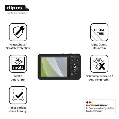 4x Screen Protector for KeyFlash 07802 Protection Anti Glare dipos