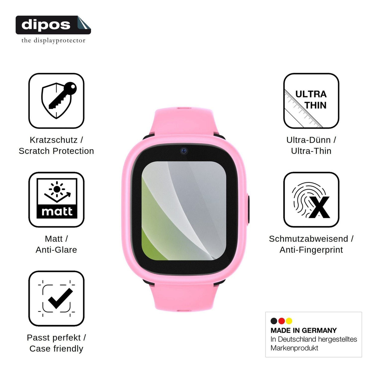 6x Screen Protector for Lagenio K3 Protection Anti Glare dipos