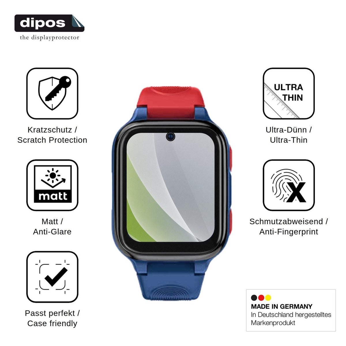 6x Screen Protector for Lagenio K9 Protection Anti Glare dipos