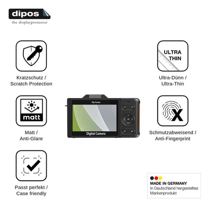 4x Screen Protector for LONGYI XJ200 Protection Anti Glare dipos